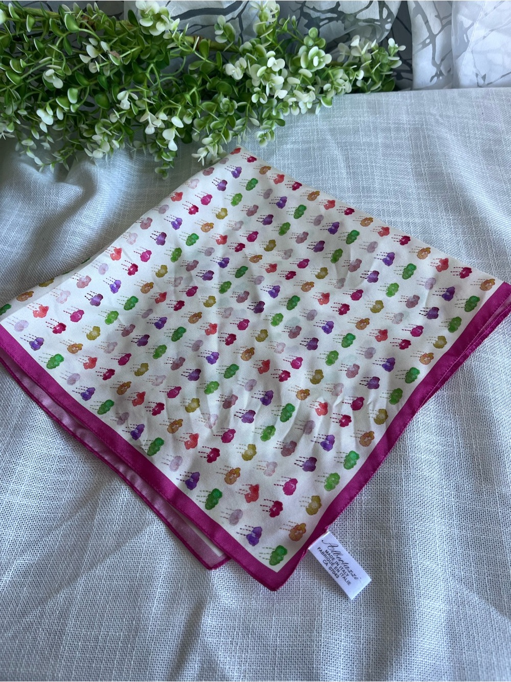 Italy Silk scarf or pocket square